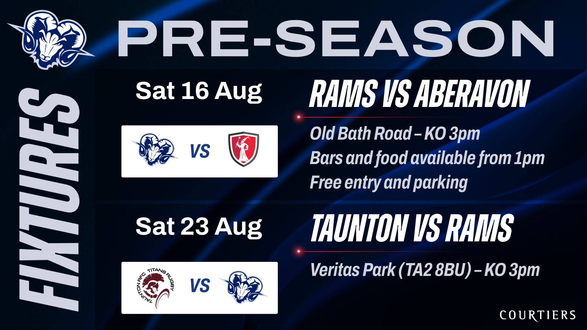 RUGBY RETURNS WITH ABERAVON IN TOWN