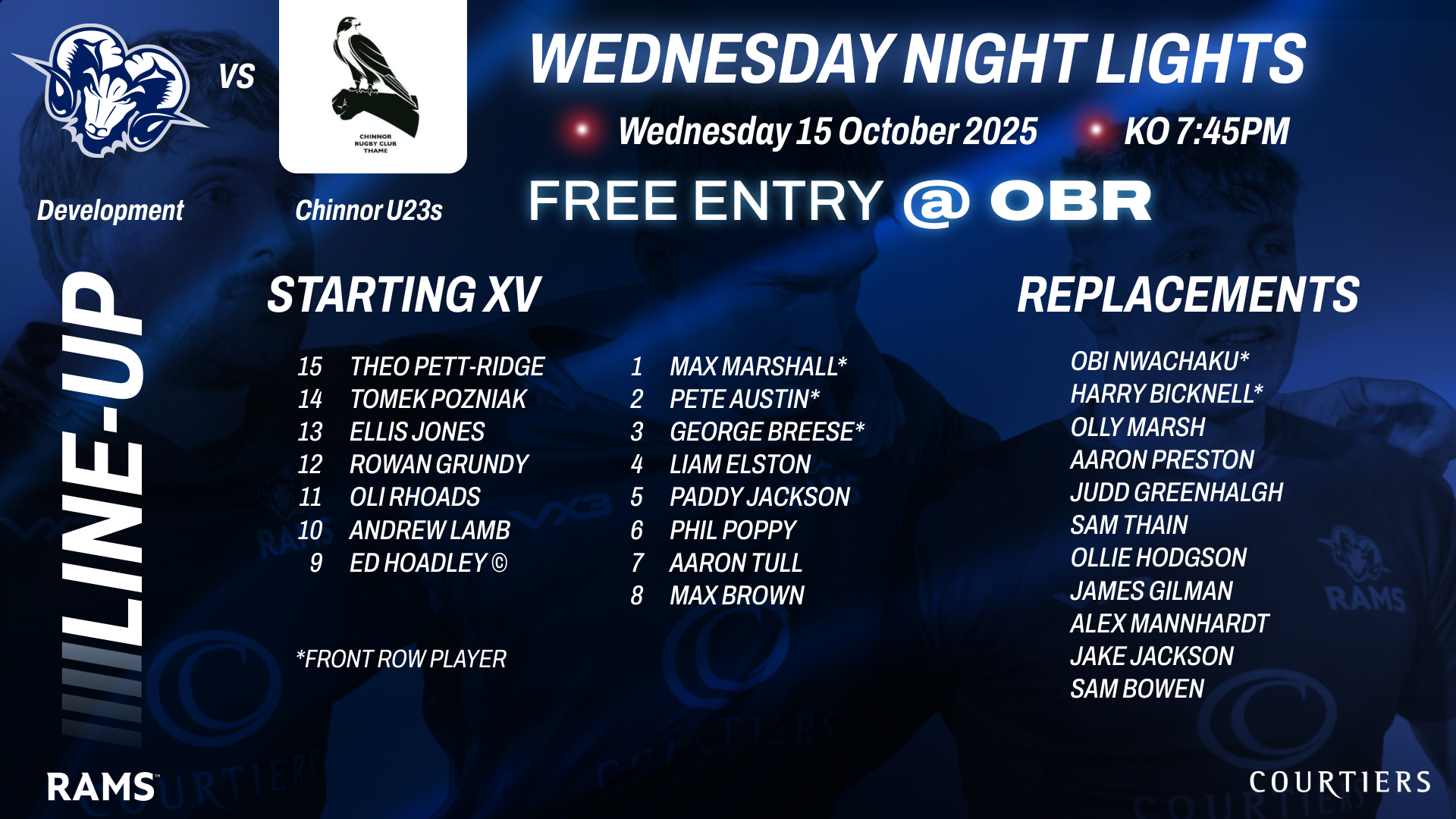TEAM NEWS: HOADLEY MAKES LONG-AWAITED RETURN