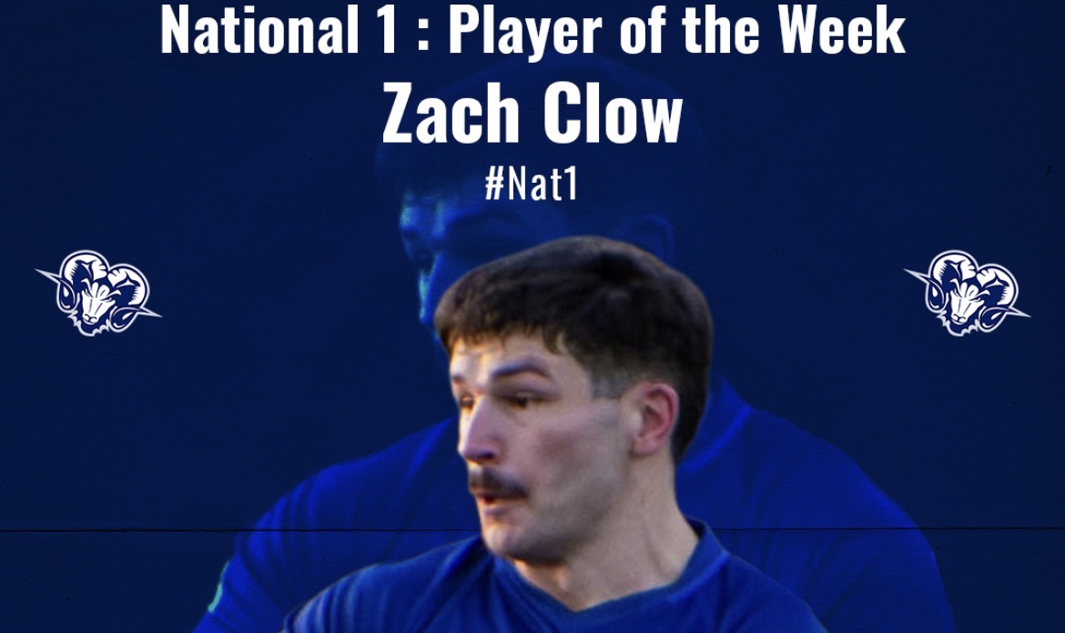 ZACH NAMED NATIONAL ONE PLAYER OF THE WEEK