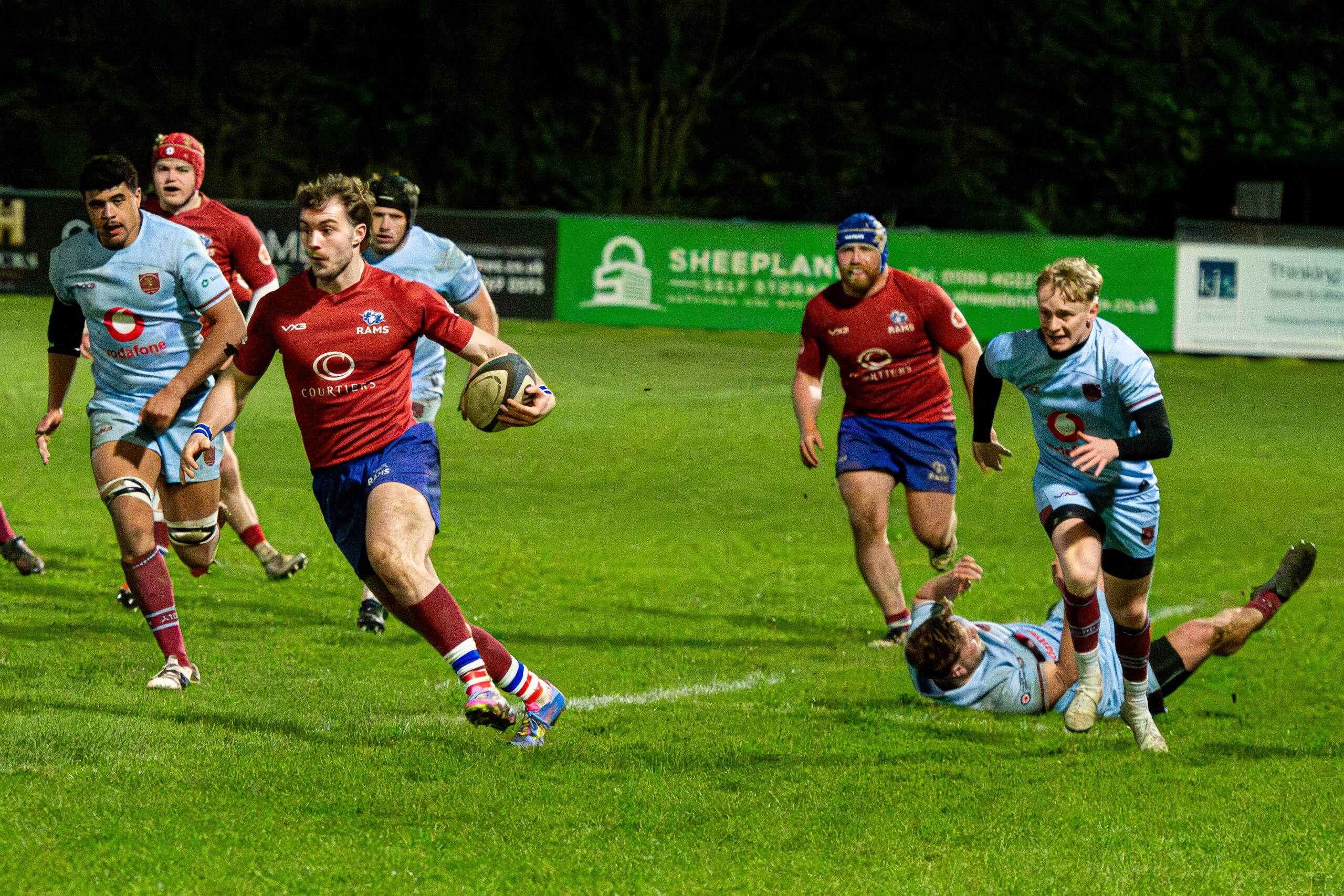 MATCH REPORT: AIR FORCE BEATEN IN HIGH-SCORING CRACKER