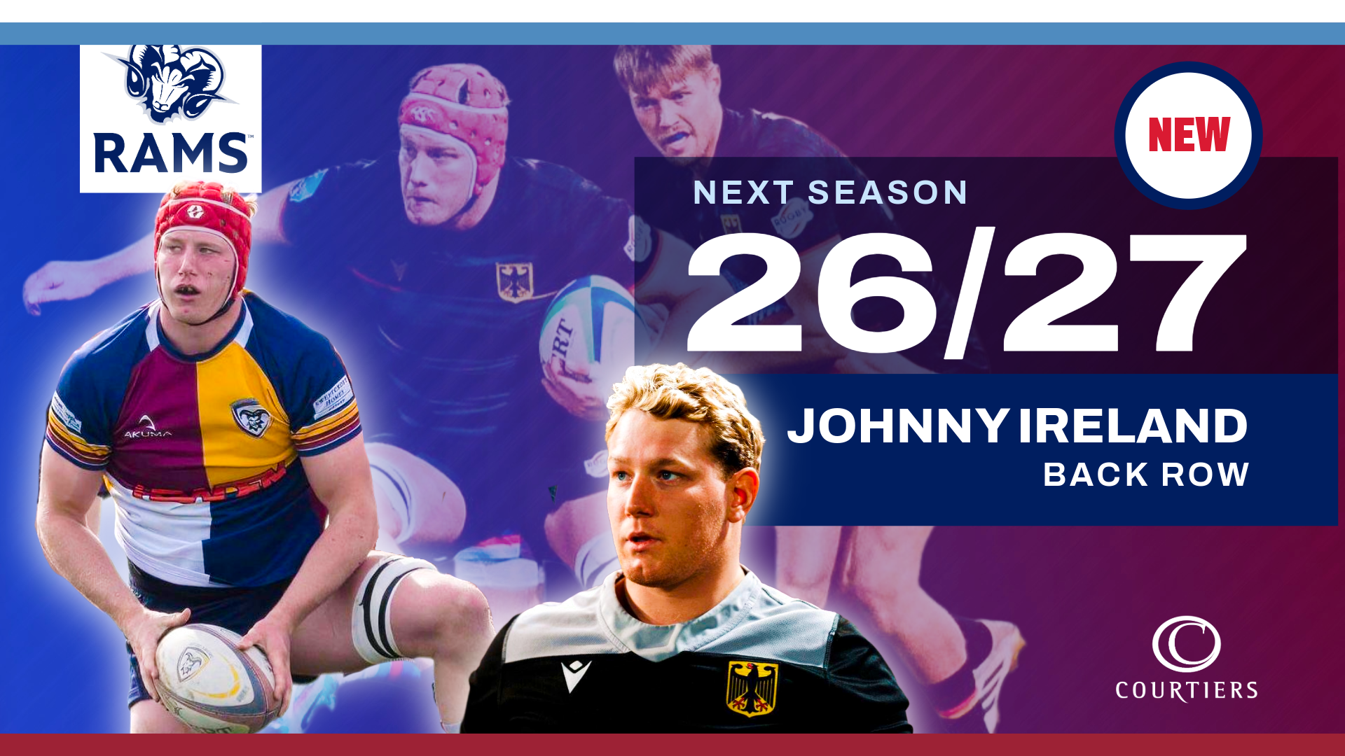 NEW SIGNING: JOHNNY IRELAND