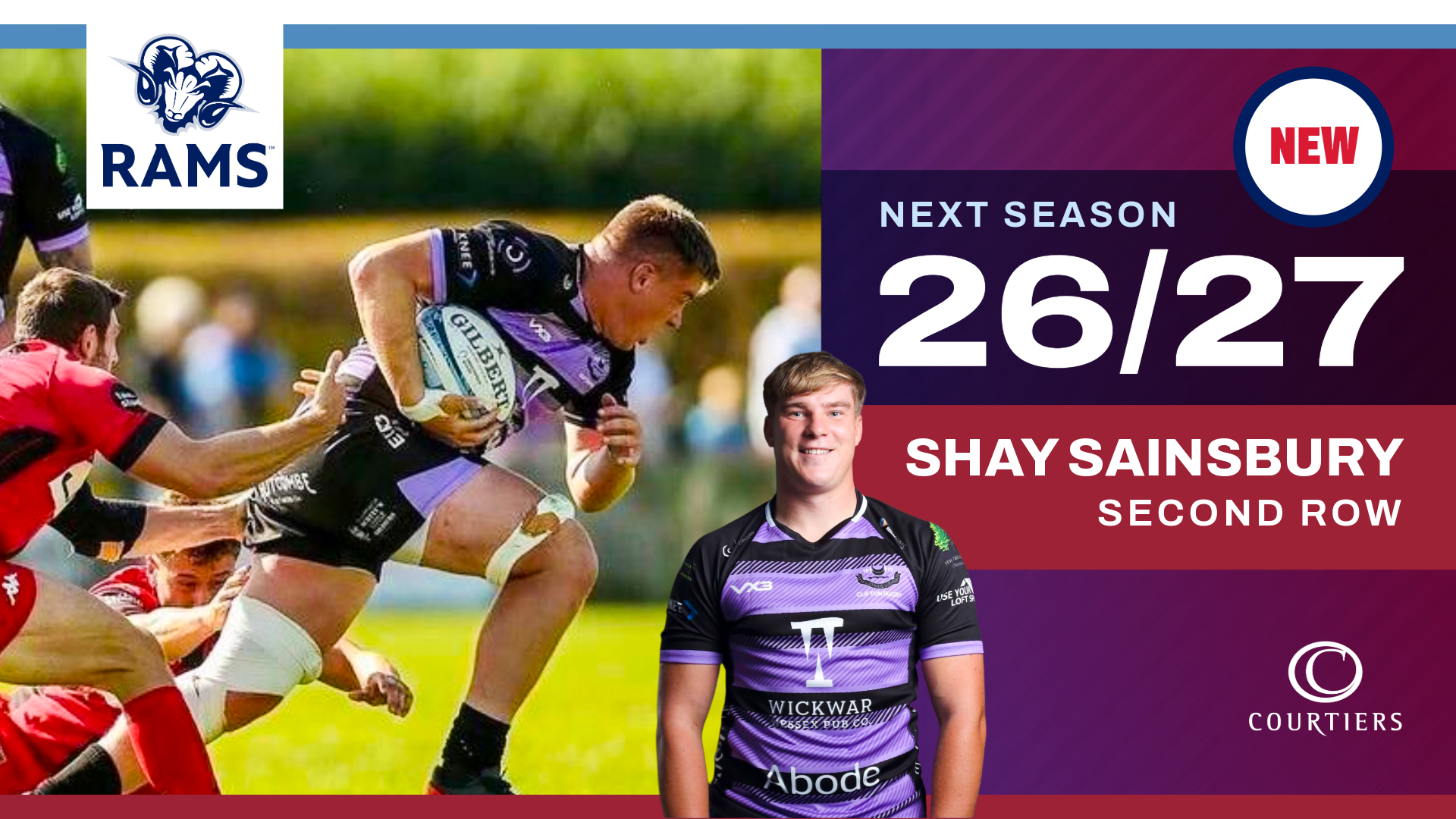 NEW SIGNING: SHAY SAINSBURY