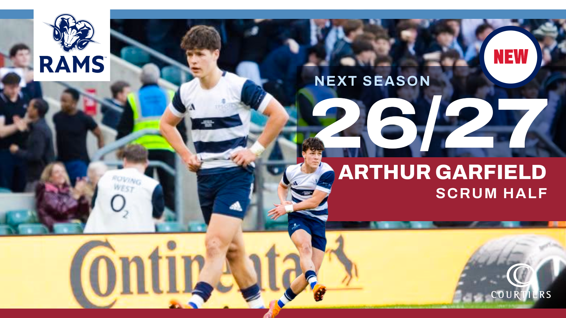 NEW SIGNING: ARTHUR GARFIELD
