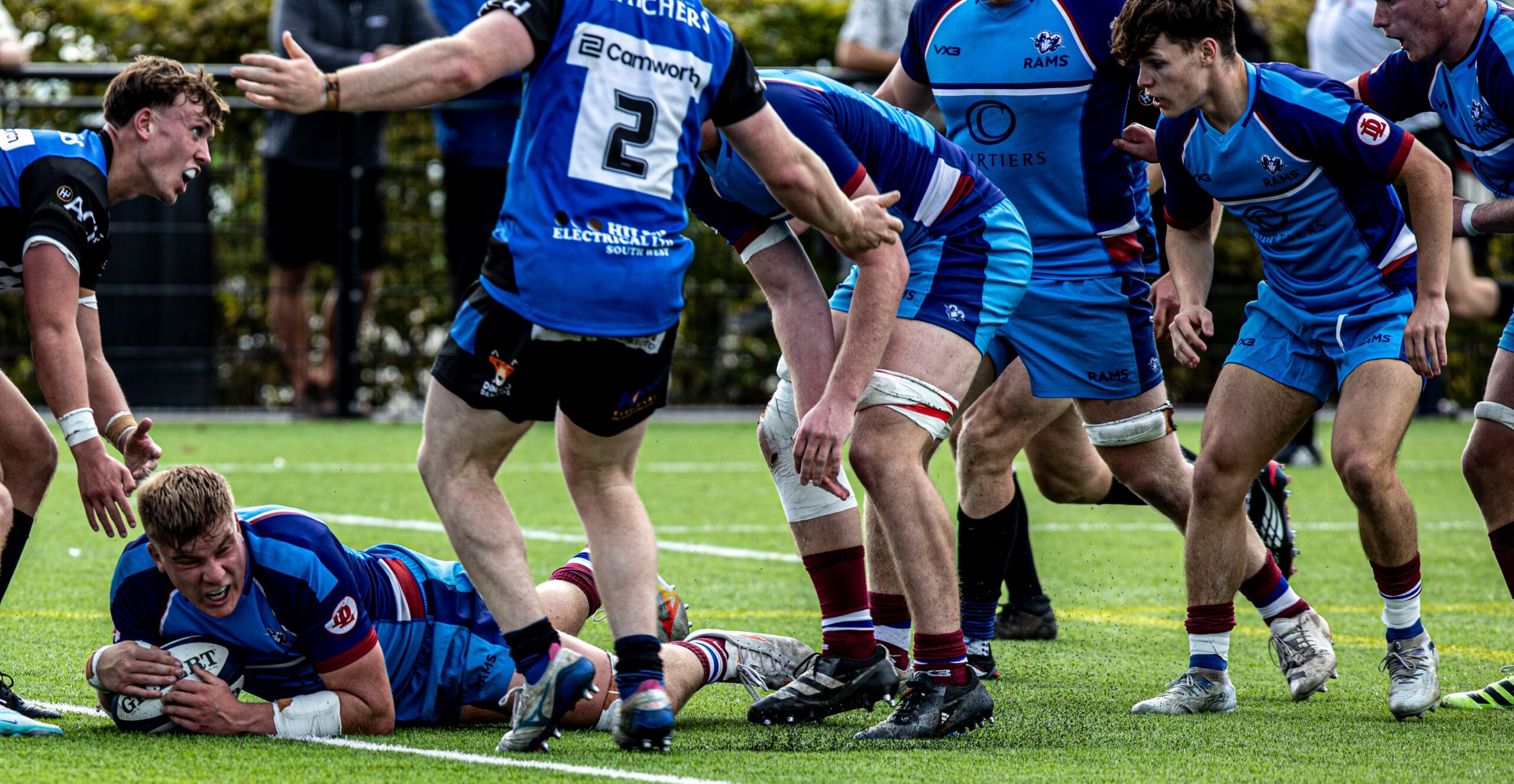 DINGS CRUSADERS 24-24 RAMS (PICTURES BY PAUL CLARK)