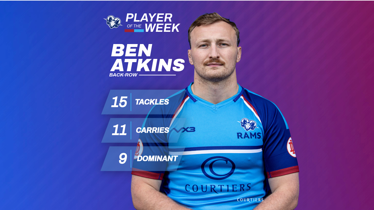 BEN BAGS ANOTHER PLAYER OF THE WEEK GONG